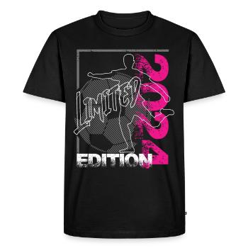 Football en édition limitée 2024 en édition limitée - T-shirt Premium bio Homme - noir - Devant - Nico (187cm)