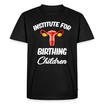 Institut pour l’accouchement des enfants Accouchement par sage-femme - T-shirt Premium bio Homme - noir - Devant - Nico (187cm)