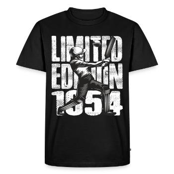 Édition limitée 1954 Édition limitée Cricket - T-shirt Premium bio Homme - noir - Devant - Nico (187cm)