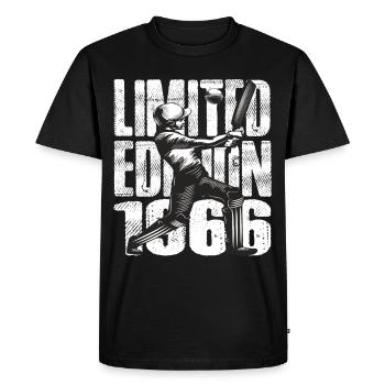 Édition limitée 1966 Édition limitée Cricket - T-shirt Premium bio Homme - noir - Devant - Nico (187cm)