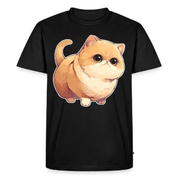 Munchkin Chaton Munchkin Chat - T-shirt Premium bio Homme - noir - Devant - Nico (187cm)