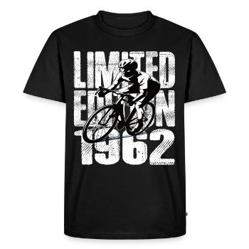 Édition limitée 1962 Édition limitée anniversaire - T-shirt Premium bio Homme - noir - Devant - Nico (187cm)