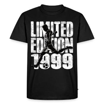 Édition limitée 1999 Édition limitée Football - T-shirt Premium bio Homme - noir - Devant - Nico (187cm)