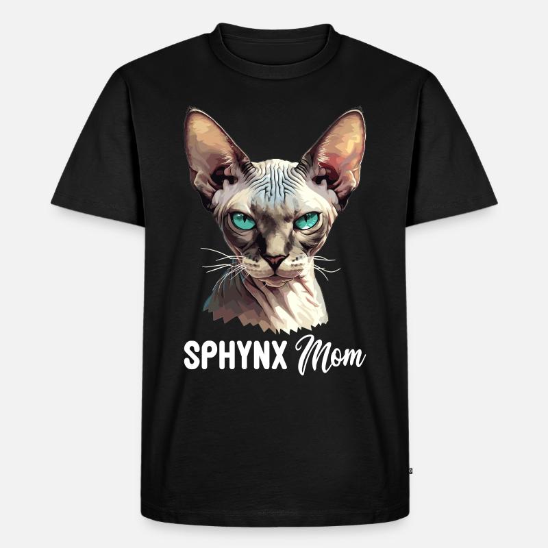 Sphynx Kätzchen Sphynx Katze - Männer Premium Bio T-Shirt - Schwarz