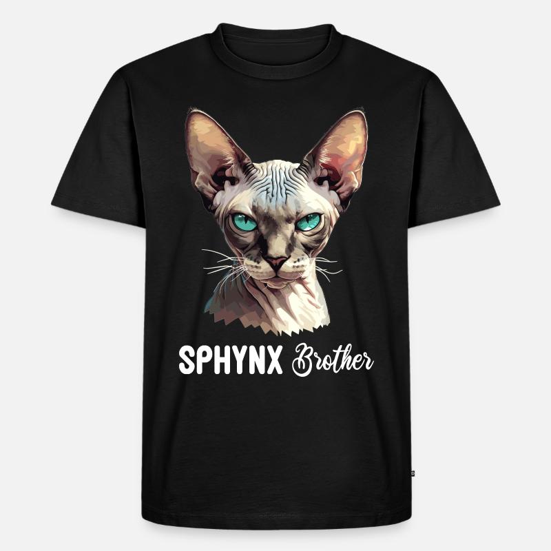 Sphynx Kitten Sphynx Cat - Men's Premium Organic T-Shirt - black