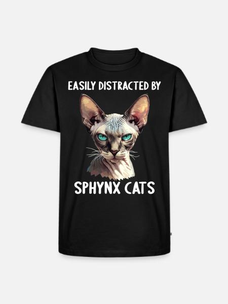Sphynx Kitten Sphynx Cat - Men's Premium Organic T-Shirt - black