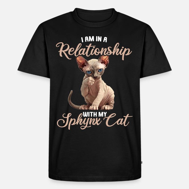 Sphynx Kitten Sphynx Cat - Men's Premium Organic T-Shirt - black