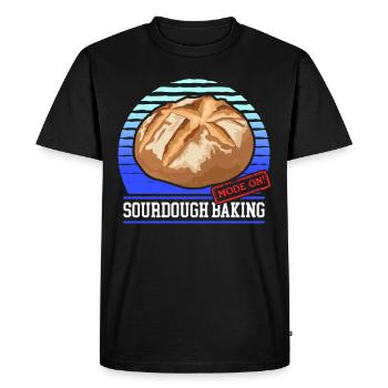 Sourdough Bread Sourdough Breads Gift - Men's Premium Organic T-Shirt - black - Front - Nico (187cm)