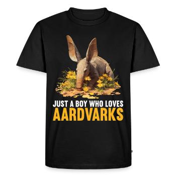 Aardvarks Aardvarks - T-shirt Premium bio Homme - noir - Devant - Nico (187cm)