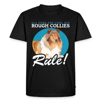Collie Dog Collie Collie Collies Cadeau - T-shirt Premium bio Homme - noir - Devant - Nico (187cm)