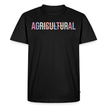Technology - Men's Premium Organic T-Shirt - black - Front - Nico (187cm)