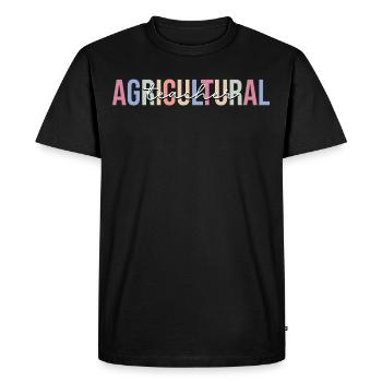 Agriculture Agronomist - Men's Premium Organic T-Shirt - black - Front - Nico (187cm)