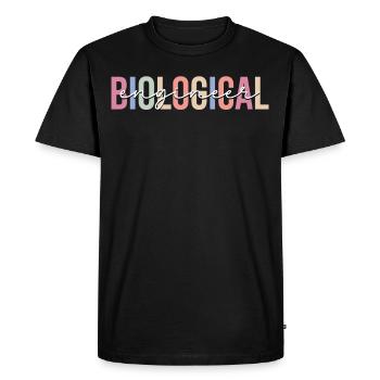 Technology - Men's Premium Organic T-Shirt - black - Front - Nico (187cm)