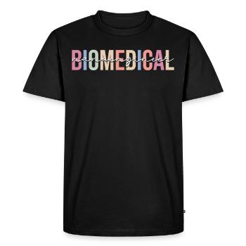 Technology - Men's Premium Organic T-Shirt - black - Front - Nico (187cm)