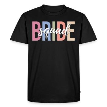 Bridal Shower Bridesmaid Hen Party - Men's Premium Organic T-Shirt - black - Front - Nico (187cm)