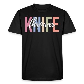 Circus Lovers Carnaval de cirque drôle - T-shirt Premium bio Homme - noir - Devant - Nico (187cm)