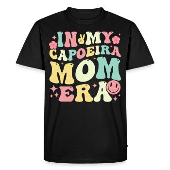 In my Capoeira Mom Era - Men's Premium Organic T-Shirt - black - Front - Nico (187cm)