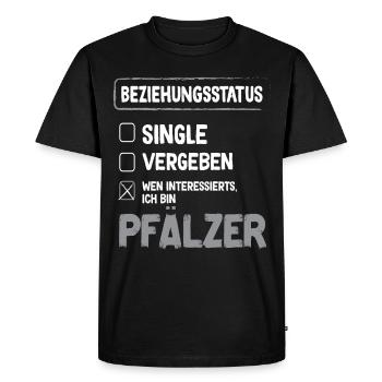 Palatinat Relation Statut Palatinat Palatinat Fête du vin du Palatinat - T-shirt Premium bio Homme - noir - Devant - Nico (187cm)