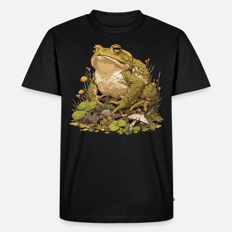 Toad Toads Toad - Men's Premium Organic T-Shirt - black
