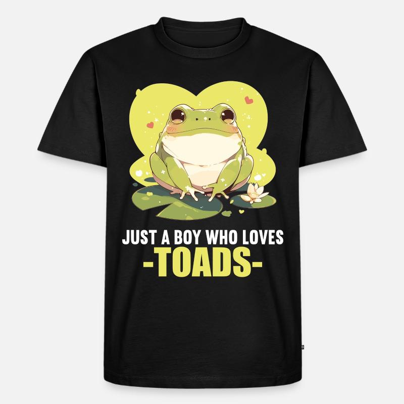 Toad Toads Toad - Men's Premium Organic T-Shirt - black
