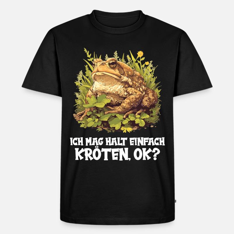 Toad Toads Toad - Men's Premium Organic T-Shirt - black