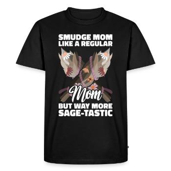 Smudging Smudge Spiritual Healing Incense - Men's Premium Organic T-Shirt - black - Front - Nico (187cm)