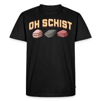 Rock Hunting Mineral Hunter - Men's Premium Organic T-Shirt - black - Front - Nico (187cm)