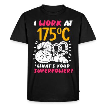 Bread Baking Bread Maker - Men's Premium Organic T-Shirt - black - Front - Nico (187cm)