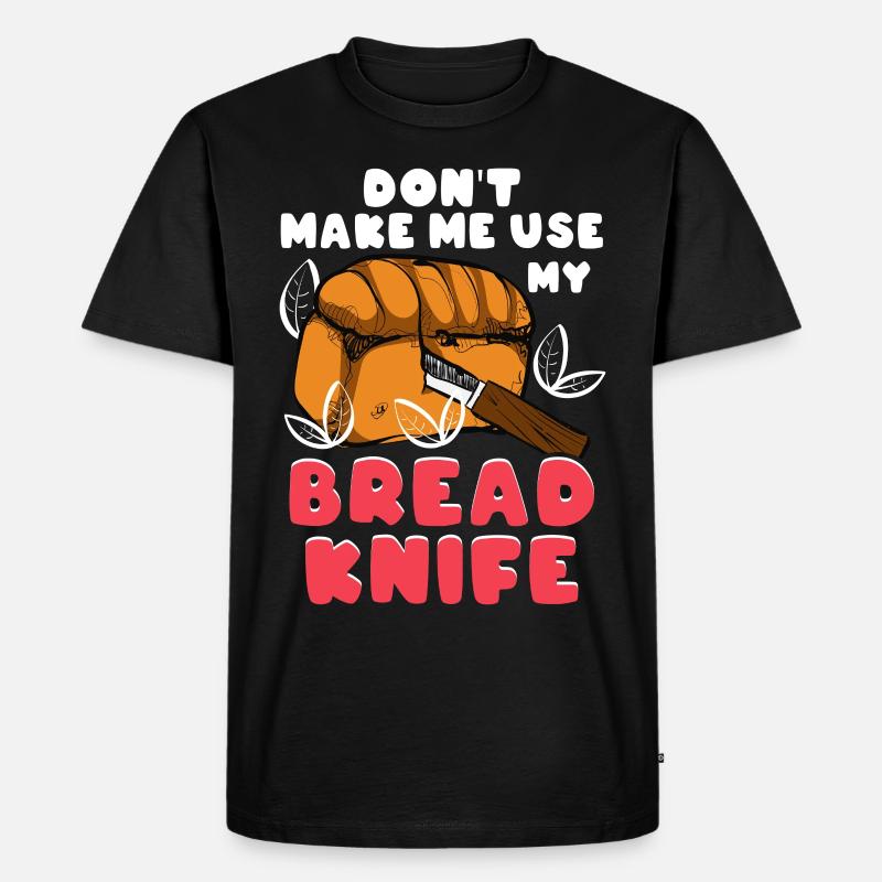 Bread Baking Bread Maker - Men's Premium Organic T-Shirt - black