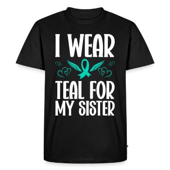 Sensibilisation à la prévention de la toxicomanie Toxicomanie - T-shirt Premium bio Homme - noir - Devant - Nico (187cm)