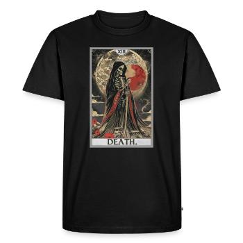 Tarot Card Tarot Card Death - Men's Premium Organic T-Shirt - black - Front - Nico (187cm)