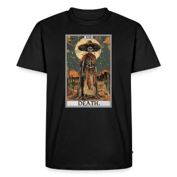 Tarot Card Tarot Card Death - Men's Premium Organic T-Shirt - black - Front - Nico (187cm)
