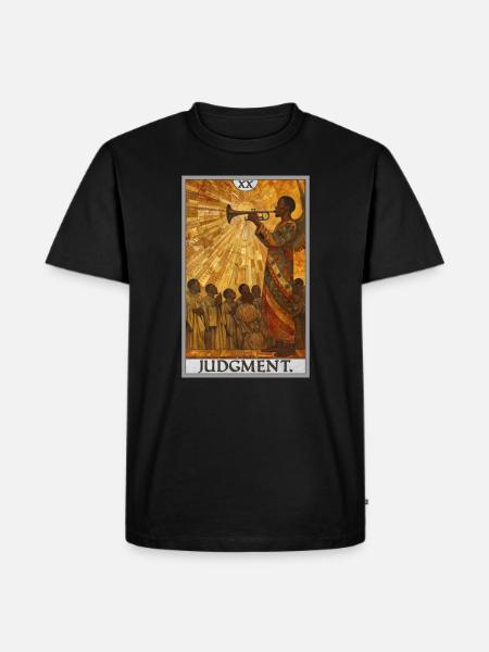 Tarotkarten Tarotkarte 20 Judgment Gericht - Männer Premium Bio T-Shirt - Schwarz