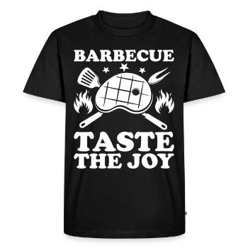 Grilling Barbecue Grill Party Grill Professional BBQ - Men's Premium Organic T-Shirt - black - Front - Nico (187cm)