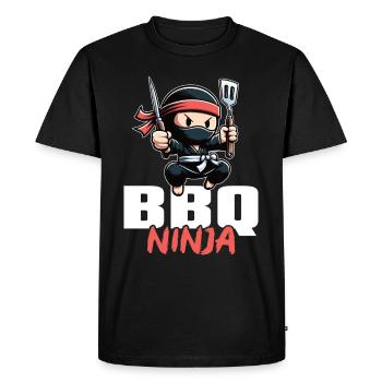 Grilling Barbecue Grill Party Grill Professional BBQ - Men's Premium Organic T-Shirt - black - Front - Nico (187cm)