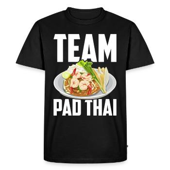 Pad Thai Cuisine thaïlandaise Cuisine thaïlandaise - T-shirt Premium bio Homme - noir - Devant - Nico (187cm)