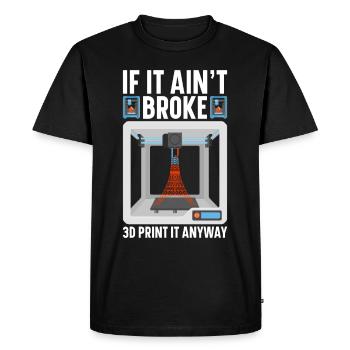 3D Printer Filament 3D Printing 3D Printing 3D Printer - Men's Premium Organic T-Shirt - black - Front - Nico (187cm)