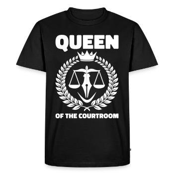 Avocat Avocat Tribunal Procureur de la République - T-shirt Premium bio Homme - noir - Devant - Nico (187cm)