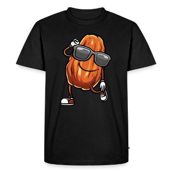 Dattes Fruit Dancing - T-shirt Premium bio Homme - noir - Devant - Nico (187cm)