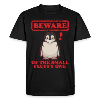 Penguin Baby Funny Penguins Gifts - Men's Premium Organic T-Shirt - black - Front - Nico (187cm)