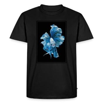 Bettas Betta Fish Betta - Men's Premium Organic T-Shirt - black - Front - Nico (187cm)