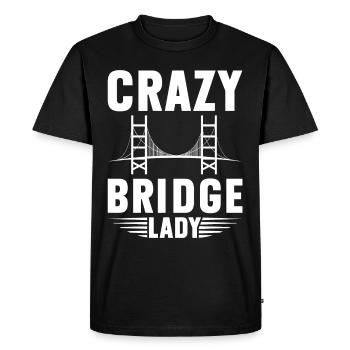 Bridge Engineer Bridge Construction Civil Engineering - Men's Premium Organic T-Shirt - black - Front - Nico (187cm)