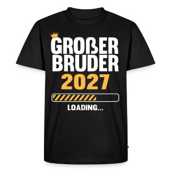 Big Brother 2027 Chargement - T-shirt Premium bio Homme - noir - Devant - Nico (187cm)
