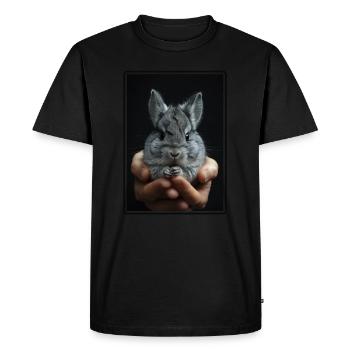 Chinchillas Chinchilla - T-shirt Premium bio Homme - noir - Devant - Nico (187cm)