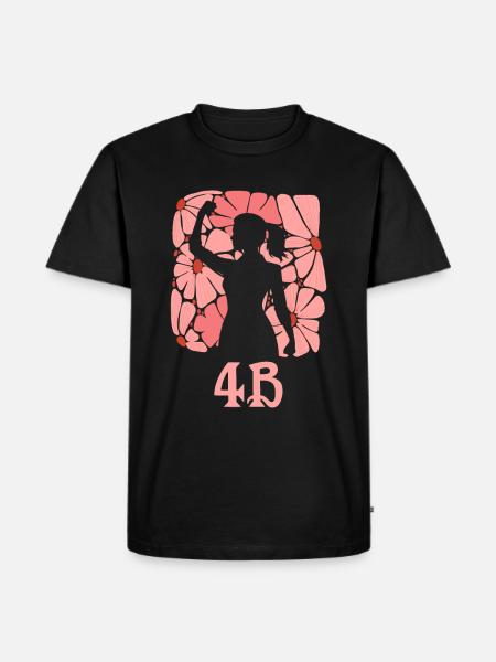 4B Movement Feminism Korean Strong Women - Men's Premium Organic T-Shirt - black