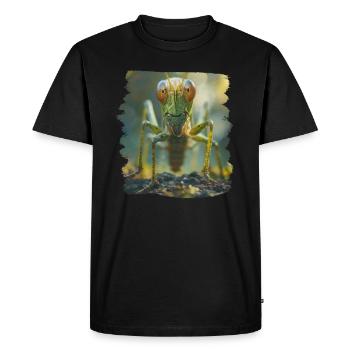 Grilling Grilling - Men's Premium Organic T-Shirt - black - Front - Nico (187cm)