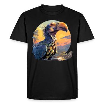 Dodos Dodo - Men's Premium Organic T-Shirt - black - Front - Nico (187cm)