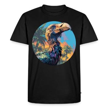 Dodos Dodo - Men's Premium Organic T-Shirt - black - Front - Nico (187cm)