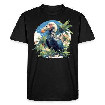 Dodos Dodo - Men's Premium Organic T-Shirt - black - Front - Nico (187cm)