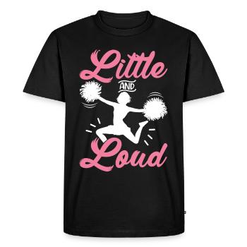 Cheerleading drôle pom-pom girl Cheer Squad Klei - T-shirt Premium bio Homme - noir - Devant - Nico (187cm)